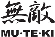 muteki Muteki logo featuring stylized Japanese characters and "MU•TE•KI," representing a tire brand associated with Mo Tires Ltd in Lethbridge County.